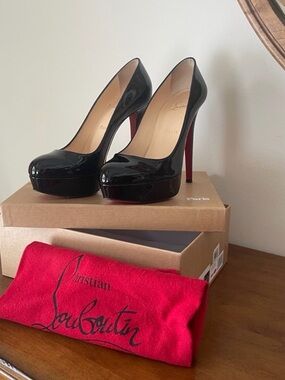 Christian Louboutin | Shoes | Christian Louboutin Black Sparkle
